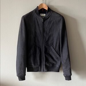 A.P.C. x Louis W - Ferris Calfskin Suede Bomber Jacket